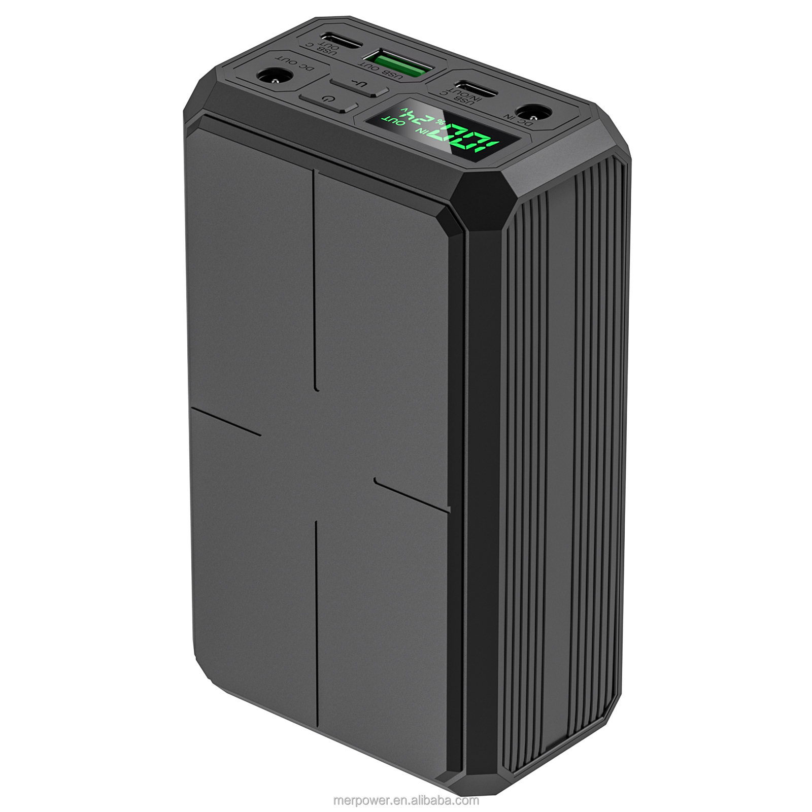 100w pd 30000mAh DC 12V-24V DC power bank portable battery pack for laptop 20V fast charging 15W Wireless charging power bank