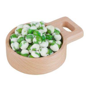Wasabi flavor coated green peas popular helathy snacks foods