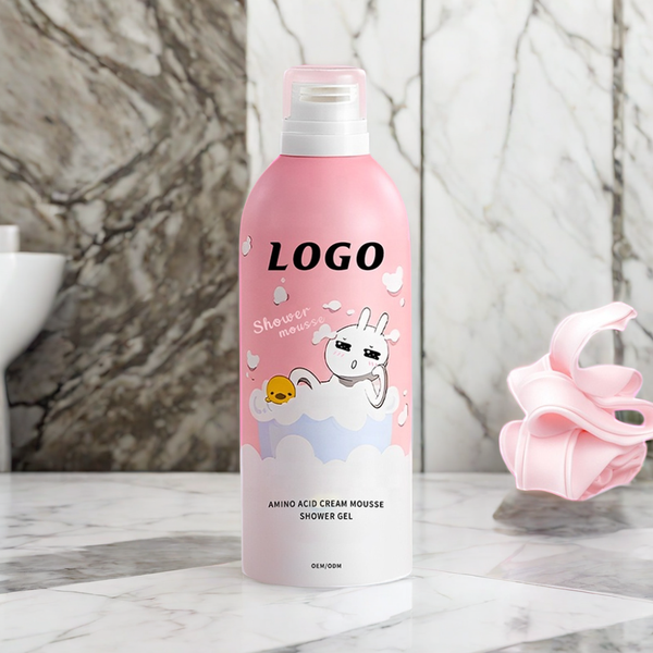 Manufacturer Wholesale Private Label OEM Private Label Organic Ingredient Whitening Foaming Body Shower Gel Bathing Mousse