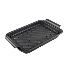 Two Piece Carbon Steel Kitchenware: Grill/Baking Pan