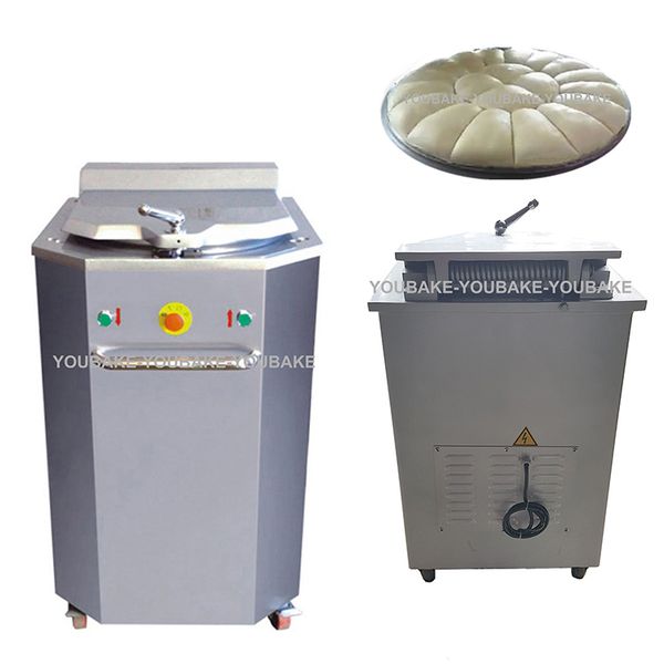 Commercial Efficient Hydraulic Pizza Bun Dough Press Dividing Machine  Hydraulic Dough Bread Divider For sale