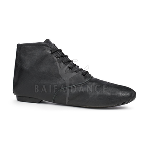 Hot Selling Women's Leather Jazz Dance Shoes Comfortable Latin Dance Shoes with Cotton Lining
