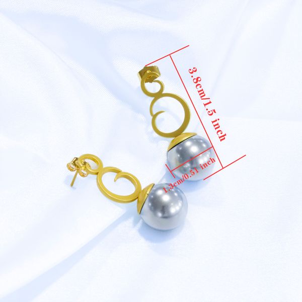 MEIZI  Fine Fashion Earrings for Woman Hoop Pearl Korean Statement Drop 18K Gold Earring Sets Wholesale Bulk Party  Jewelry