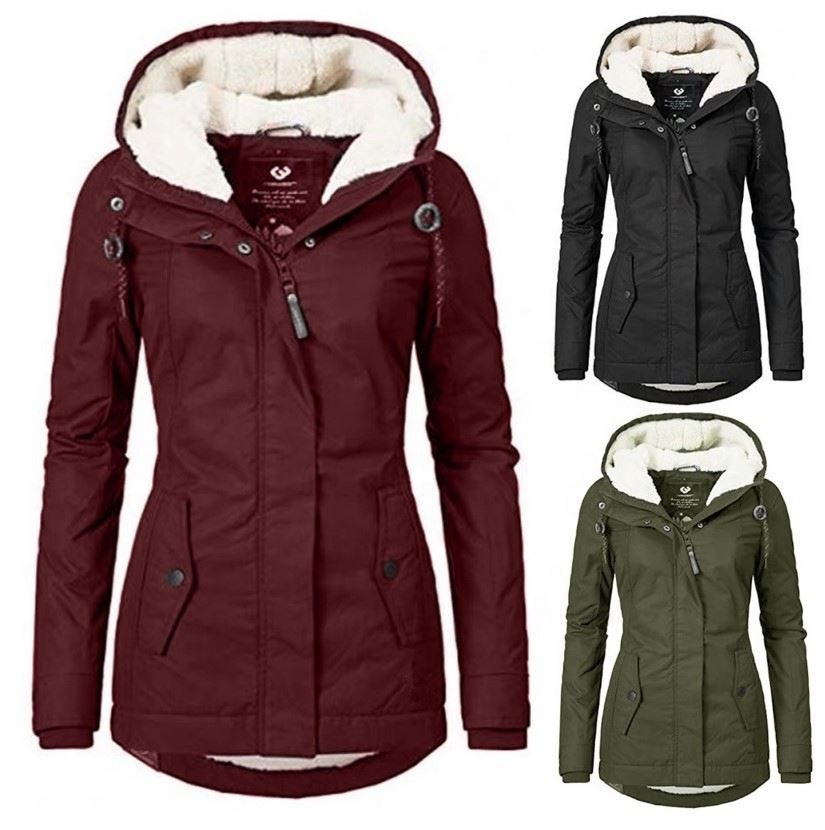 Oversize Ladies Parka Puffer Down Jackets Women Long Padded Coats Women's Parker Jacket
