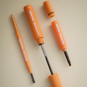 private labeling gel brows wax sculpt soap brow pomate 3 In 1 brow kit