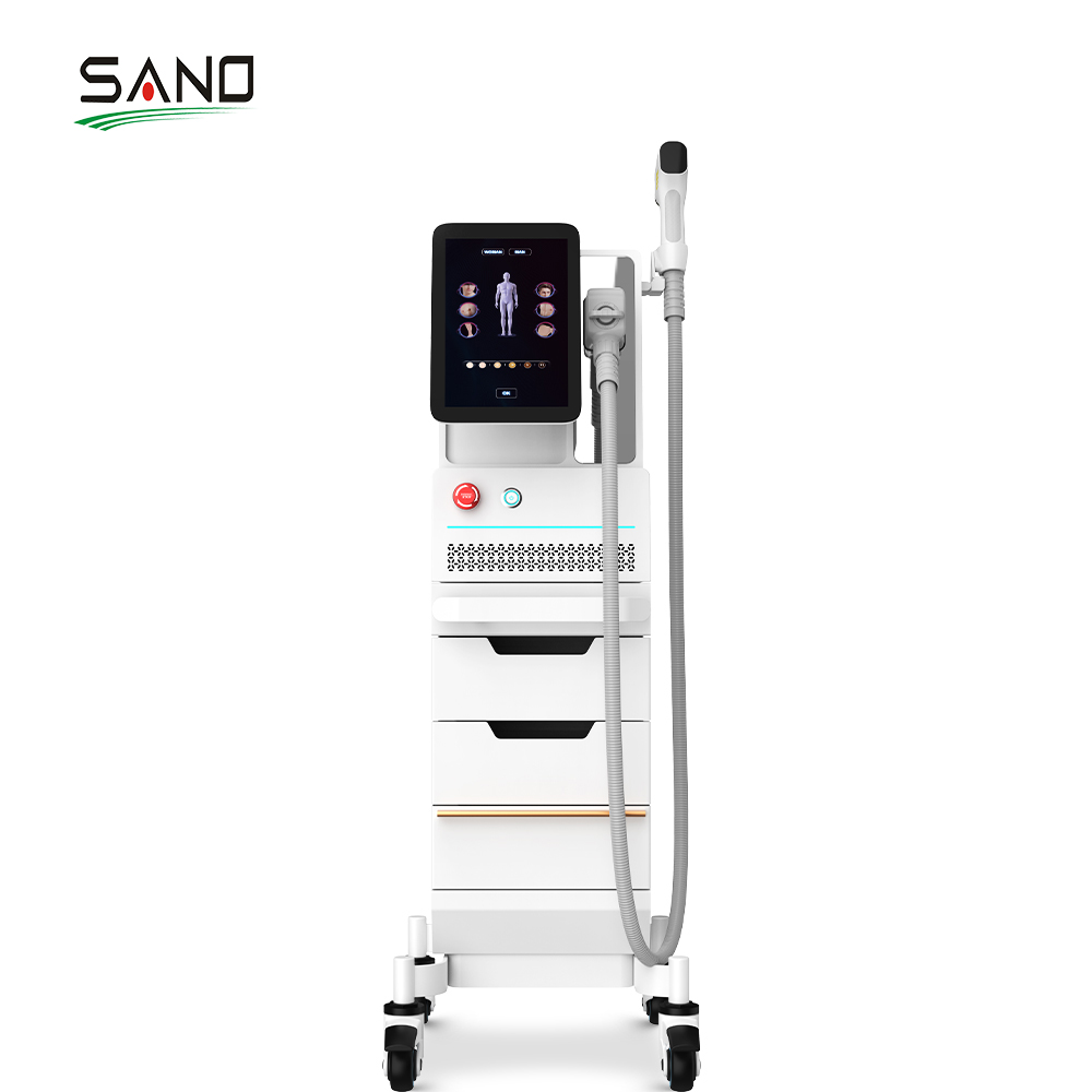 Beijing Sano Laser S&T Development Co., Ltd. SANHEBEAUTY 1200w 755 808 1064 Nm Depilation Laser Hair Removal For Spa Use Laser Hair Removal Machine