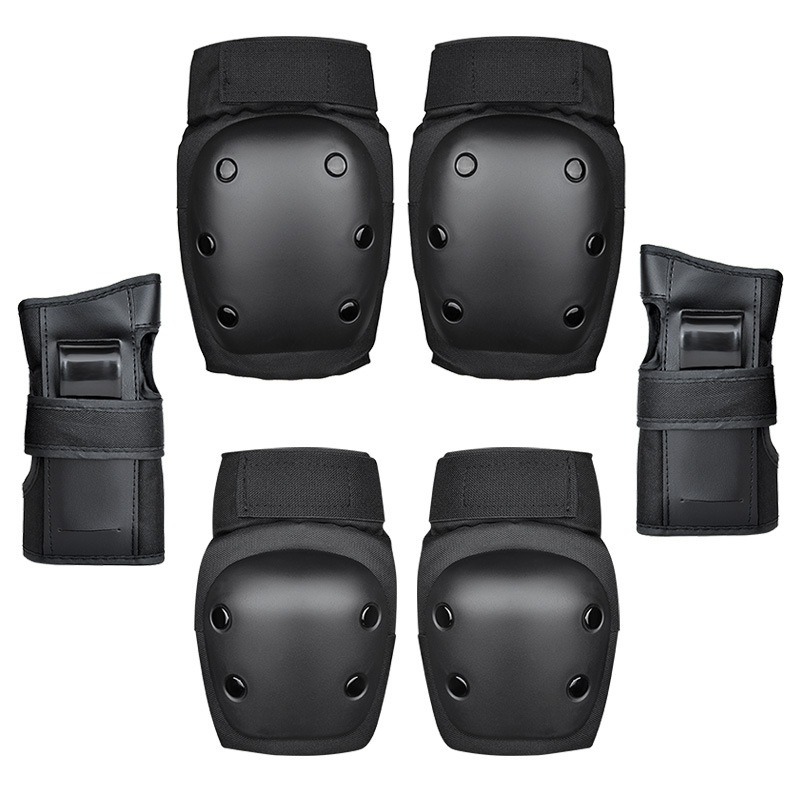 Wholesale Custom Skateboard Protection Gear Sets Pad Knee Elbow Wrist Guard Roller Skates Scooter Sports Protection Gear Kit Set