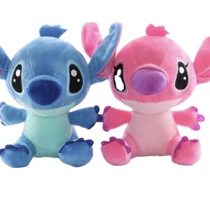 Lilo Stitch Couple Models Cartoon Stuffed Animals Toys Plush Dolls Anime Stitch Plush Toys Xmas Birthday Gift Kids Unisex 20cm