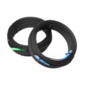 High Quality Outdoor G657A1 100M 150M 200M SC UPC-  SC APC Connector Fiber Optical Drop Cable Patch Cord