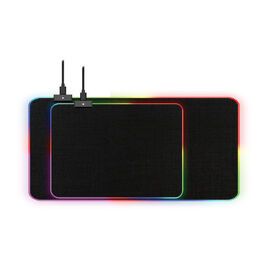 RGB Large gaming mouse pad Non-slip rubber base Computer keyboard mouse pad suitable for gaming office