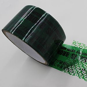 Colorful VOID OPEN Envelope Box Carton Sealing Packing Shipping Security Tamper Evident Self Adhesive VOID Security Tapes