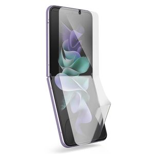 Premium Hd Clear Full Cover Tpu Pet Hydrogel Soft Nano Film Flexible Mobile Phone Screen Protector For Galaxy Z Flip 3 4 5 6 5G