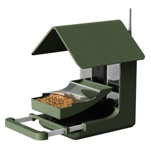 WILLFINE 10000mAh Battery Smart Bird Feeder 4K Camera Dual-way Audio