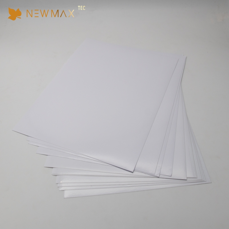 70mic Glossy white pp label for packaging label Sticker