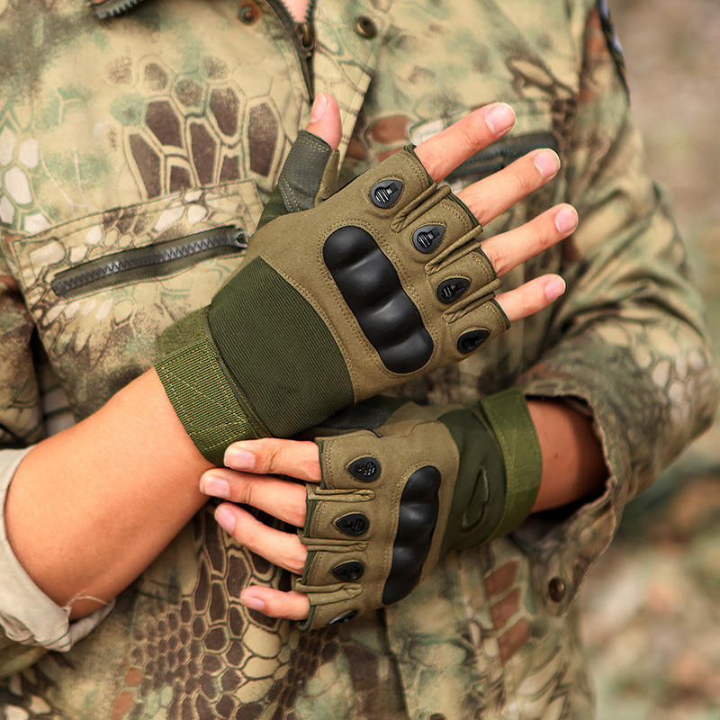 Morden Style China Tactical Gloves For Security Green Tactical Gloves Shooting Gloves Hunting Gloves