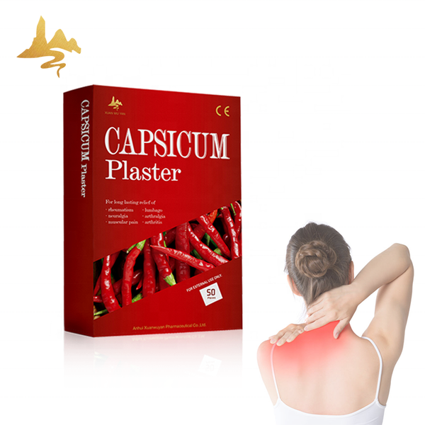 Healthcare Supply Herbal Pepper Analgesic Patch Body Back Muscles Porous Hot Capsicum Plaster For Pain Relief