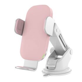 2024 new Hot Selling Smart 15W Fast Wireless Charger Car Mount For Samsung S20 10W Fast Wireless Charging Car