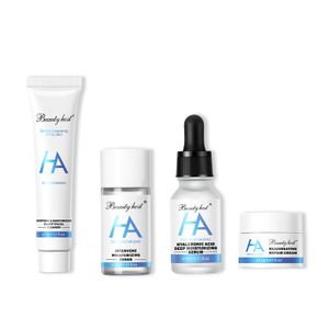 OEM ODM Skincare Product Facial Kit Supplier Hydrating Hyaluronic Acid Moisturizing Brightening Anti-aging Set