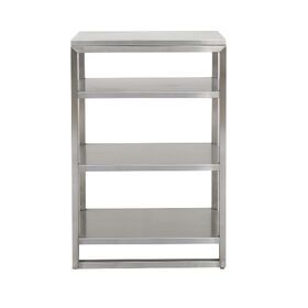 High quality storage unit 4 tiers stainless steel shelf rack