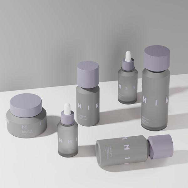 Wholesale 30G 50G 30Ml 100Ml 120Ml Skincare Bioplastic Toner Lotion Bottle Luxury Cosmetic Packaging Bottle And Face Cream Jar