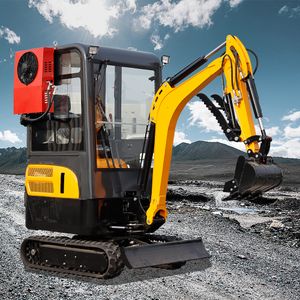 Hot selling HIGHTOP Small Excavator Micro 2Ton Digger Mini Excavator
