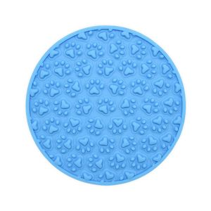 Custom Logo Slower Feeder Silicone Anxiety Relief Dog Cat Peanut Butter Food Treat Lick Mat Pad P Sucker With Suction