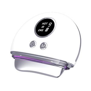 3 in 1 Face & Neck lifting Massager Hot sale Heat Vibration beauty tools therapy Facial anti-aging EMS Scraping Massage Device