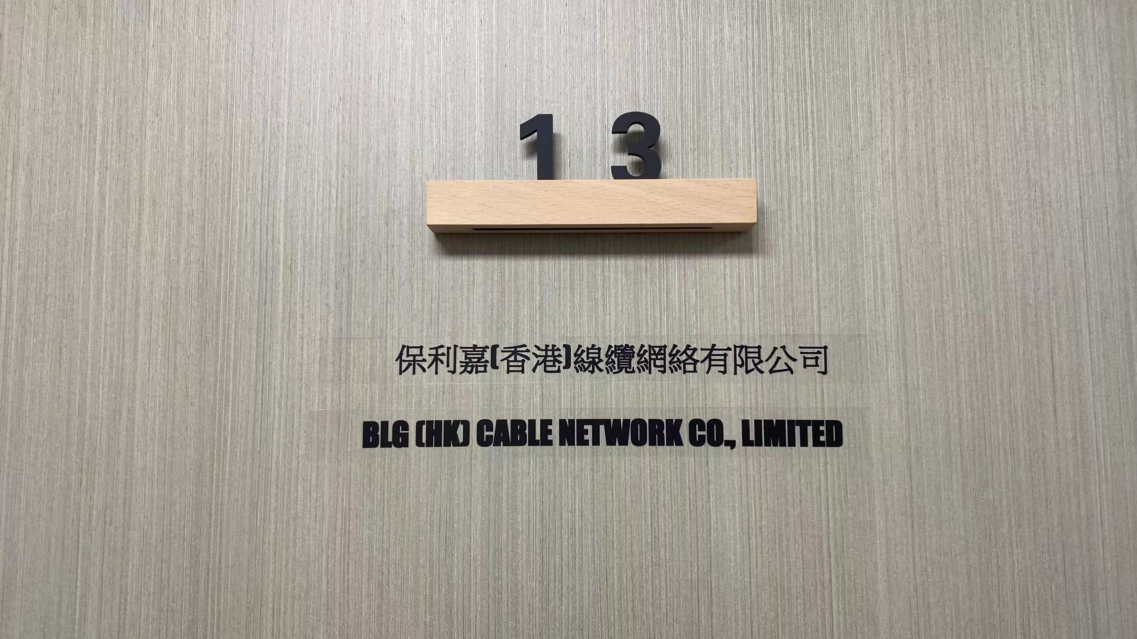 BLG (HK) CABLE NETWORK CO., LIMITED Cat5e Cable