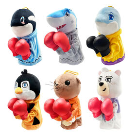 Yongkang Lianzhong Import And Export Co., Ltd. 2022 NEW ARRIVED WORLD DEBUTS parent child interactive gifts Christmas gifts boxer doll Animal Punching Hand Puppet toys
