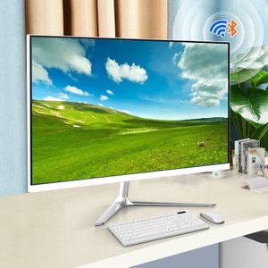 Computer desktop monoblock high fast gamer 21.5 23.8 curved i9 with i3 i5 i7 cpu ram ssd diy all in one pc computer VGA AIO