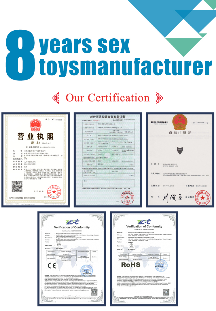 Dongguan Xuanai Electronic Technology Co., Ltd. Dildos