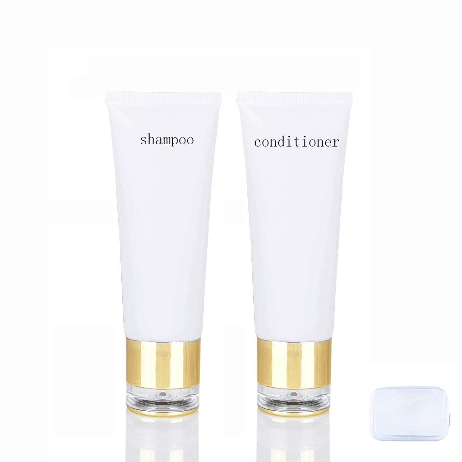 Guangzhou Jinpin Lan International Biotechnology Co., Ltd. Private Label Custom Logo Hair Care Kit 100ml Hair Shampoo & 100ml Conditioner In A Set Deep Cleansing Moisturizing