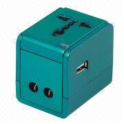 Travel Plug Adapter, Used for All Kinds of Power Plug, with 90 to 250V AC Power Input Range