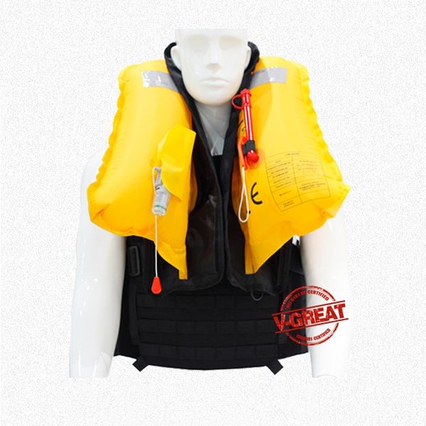 Sea Security Tactical Protective Vest Used with Life Jacket Package