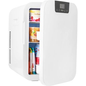 Portable hot cold 20L mini fridge for hotel DC12V/AC100-240V for car and home mini fridge compact refrigerators