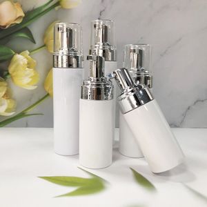 30ml 60ml Plastic Empty Cosmetic  Liquid Makeup Packaging PET Plastic Makeup Remover Foam Bottle