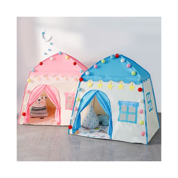 Wholesale Big Pink Blue Children Kids Play Tent Kids Camping Play House Tent Kids Play Toy Tents for girls