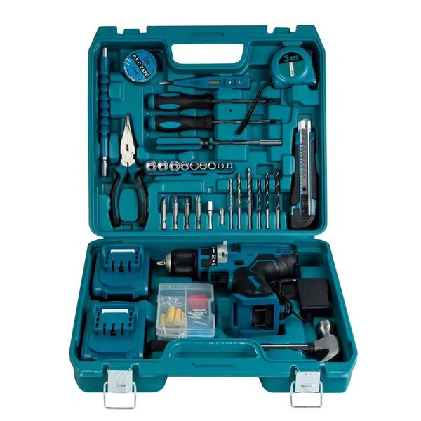 34 pcs 12V manufacturer supply power drill tool set ,electrical  tool set