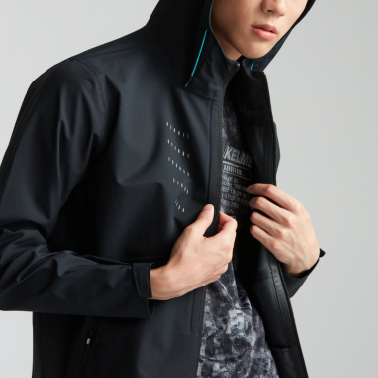 KELME Men's Woven Jacket  Outerwear Men's New Running Training Woven Hooded Breathable Sports Jacket