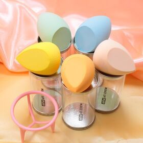 BOLANYA Private Label Custom Logo Free Sample Super Soft Pink Wholesale Hydrophilic Beauty Sponge Make Up Makeup Sponge Blender