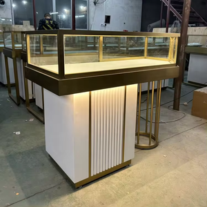 Modern Luxury Jewelry Showroom Counter Design Jewelry Display Cabinet Store Furniture Showcase