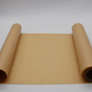 Food Grade Greaseproof  Silicone Coated Unbleached Non-stick Baking Parchment Paper Roll