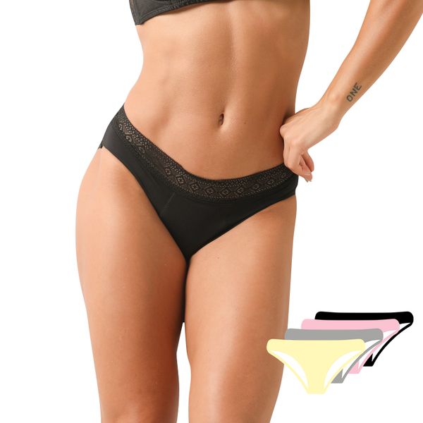 Famicheer Briefs Maternity Cotton Women Panties Seamless Underwear Bikini Woven Adults Plain Dyed Customized Color with Lace 100
