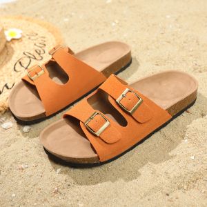 Top Quality Wholesale Cork Sole Sandals Women Outdoor Anti-slippery shoes Slippers