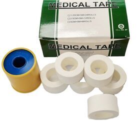 Factory Direct Professional Medical Disposable Surgical Supply Adhesive Cotton Zinc Oxide Tape
