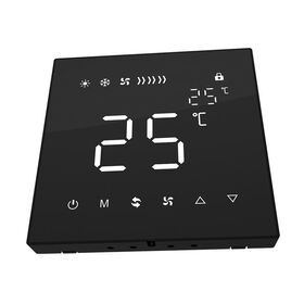 KNX Temperature Panel Room Temperature Controller Smart Home Automation System KNX Multifunctional ThermostatPopular