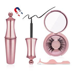 Newest 5 Magnetic Eyelashes Kit With Magnetic Eyeliner in A Gift Box