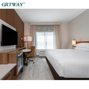 GRT6567 Hotel Furniture Suppliers for Sale Wyndham Garden Hotel Beds Room Furniture Hotel