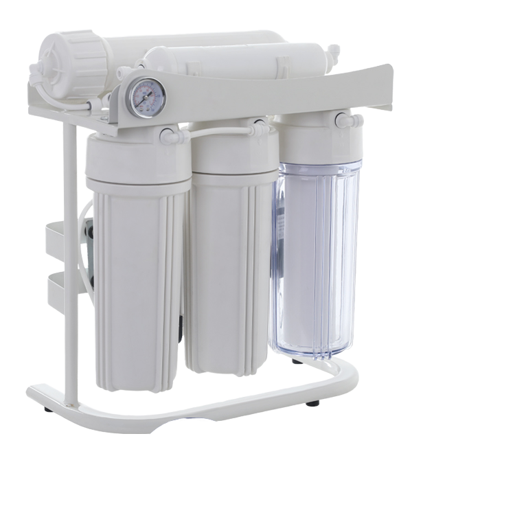 Smart Design 5-Stage Reverse Osmosis Water Filter System Electric & Manual Power Source for Household Use RO Water Purifier