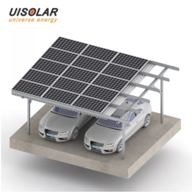 Solar Carport Structure , Car Park Photovoltaic Stent System